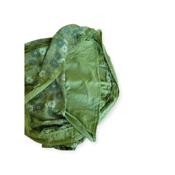 L.E.I. Taylor Swift Collection Green Cotton Sundress Size S Vintage Summer - Picture 12 of 13